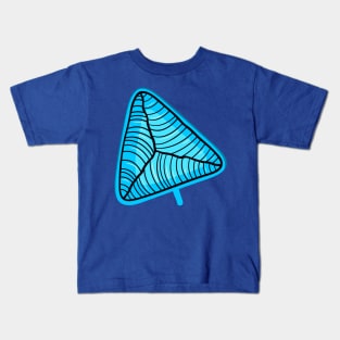 Doodle cute monster TRIGLE BLUE Kids T-Shirt